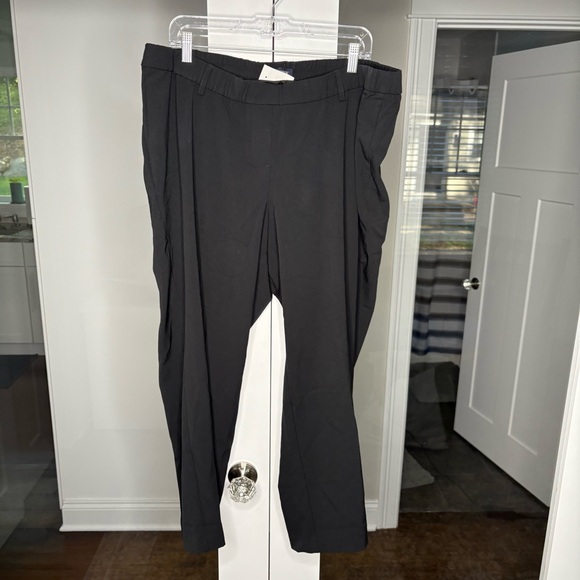 NWT J. Crew Maternity Straight-leg Work Pant Black - Picture 2 of 7